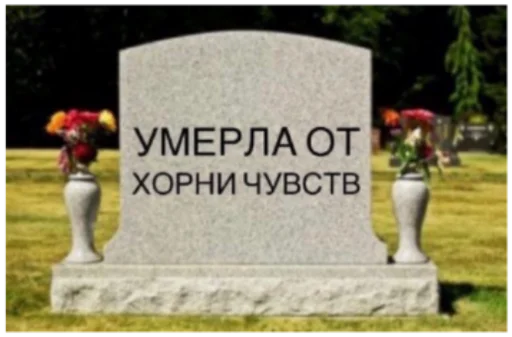 ⚰ Стикер «discoбомж» для Telegram