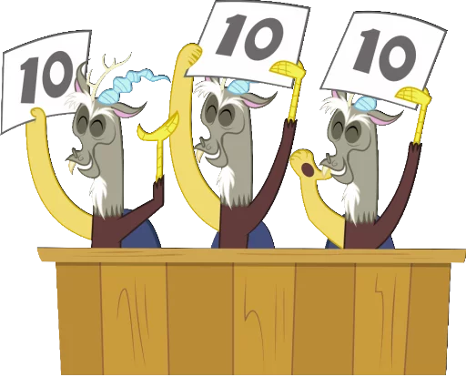 💯 Стикер «MLP - Discord» для Telegram