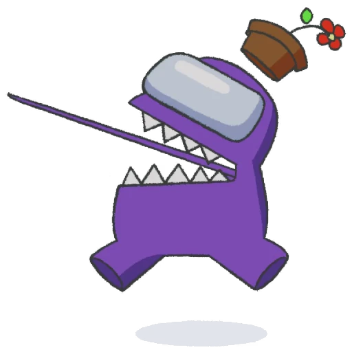 Стикерпак Discord Among Us для Telegram