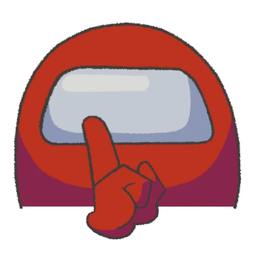 🤫 Стикер «Discord Among Us» для Telegram