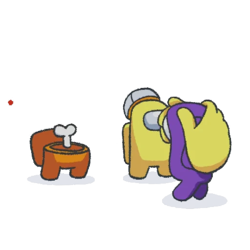 💀 Стикер «Discord Among Us» для Telegram