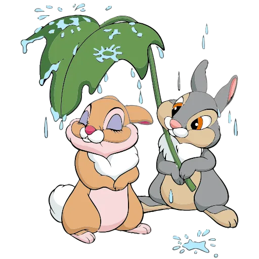 ☔ Эмодзи «Зайки» для Telegram