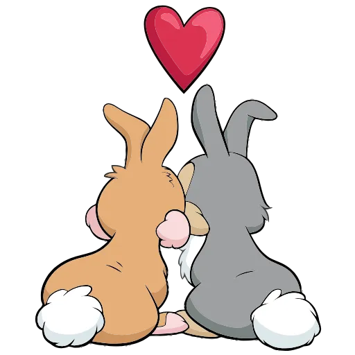 💞 Эмодзи «Зайки» для Telegram