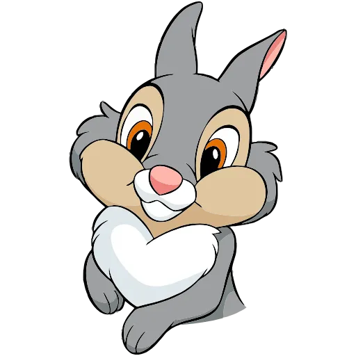 ❤️ Эмодзи «Зайки» для Telegram