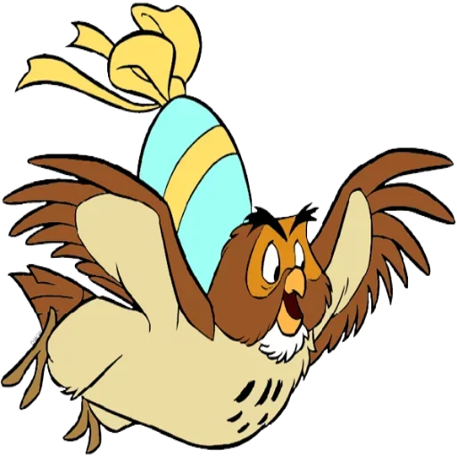 🦉 Стикер «Disney Пасха» для Telegram
