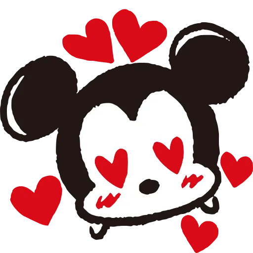 😍 Эмодзи «Disney Tsum Tsum» для Telegram