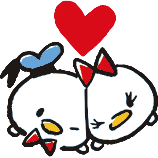 ❤️ Стикер «Disney Tsum Tsum» для Telegram