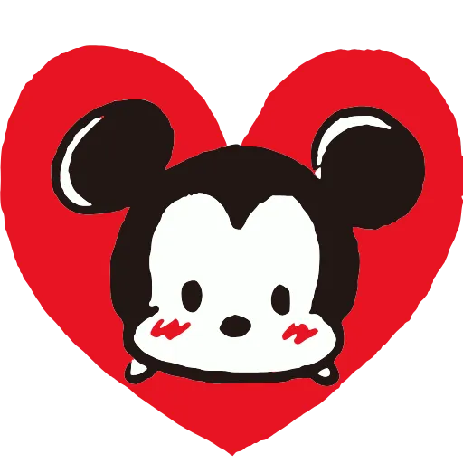 ❤️ Стикер «Disney Tsum Tsum» для Telegram