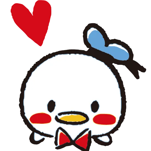 ❤️ Стикер «Disney Tsum Tsum» для Telegram