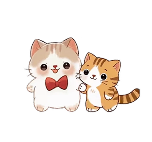 😊 Стикер «Distant Apricot Cat» для Telegram