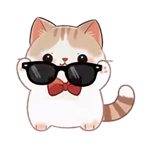 😊 Стикер «Distant Apricot Cat» для Telegram