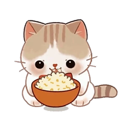 😊 Стикер «Distant Apricot Cat» для Telegram