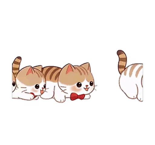 😊 Стикер «Distant Apricot Cat» для Telegram