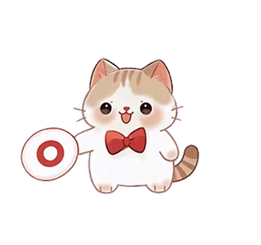 😊 Стикер «Distant Apricot Cat» для Telegram