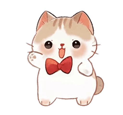 😊 Стикер «Distant Apricot Cat» для Telegram