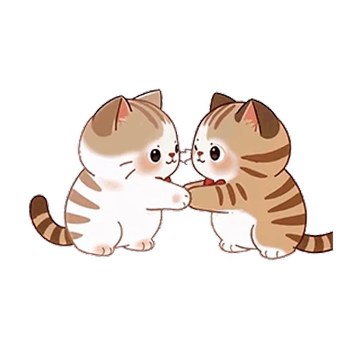 Стикерпак Distant Apricot Cat для Telegram