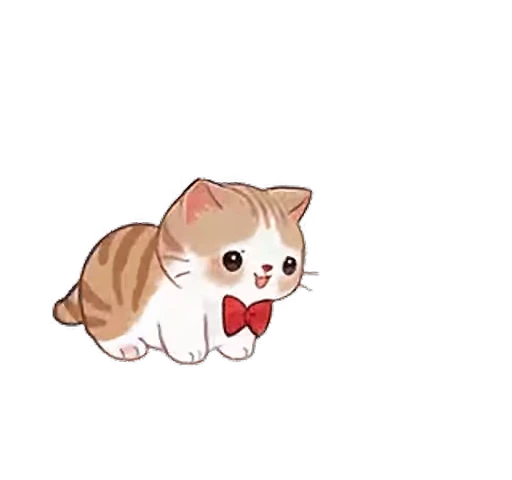 😊 Стикер «Distant Apricot Cat» для Telegram