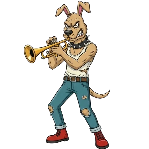 🎺 Стикер «Distemper Stickers» для Telegram