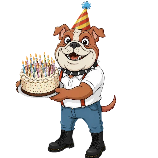 🎂 Стикер «Distemper Stickers» для Telegram