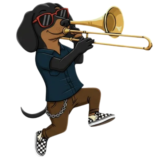🎺 Стикер «Distemper Stickers» для Telegram