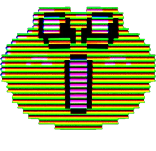 😱 Стикер «distortion» для Telegram