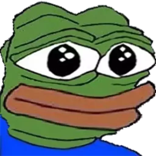 Стикерпак Distortion Pepe для Telegram