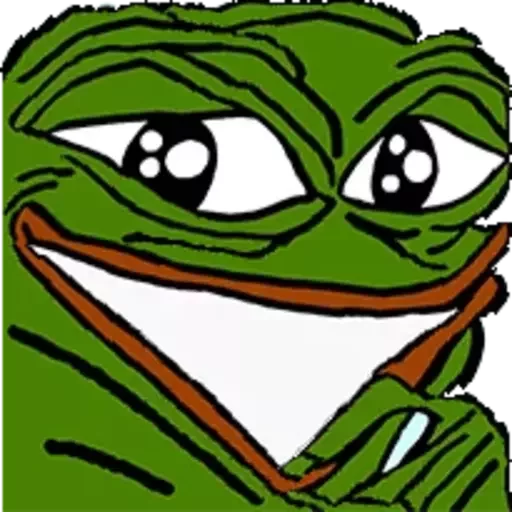 🤩 Стикер «Distortion Pepe» для Telegram