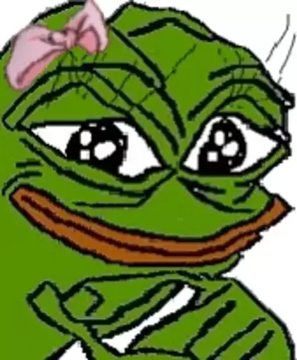 🤪 Стикер «Distortion Pepe» для Telegram