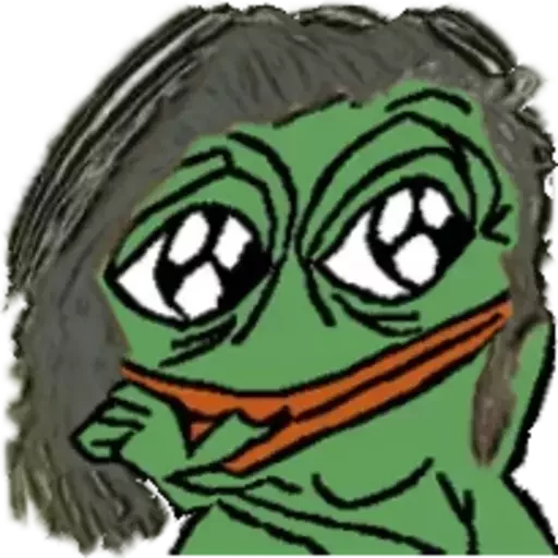 👹 Стикер «Distortion Pepe» для Telegram