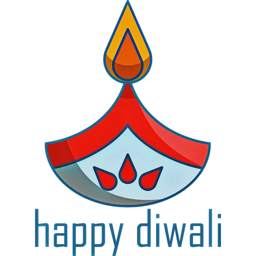 🪔 Стикер «Happy Diwali» для Telegram