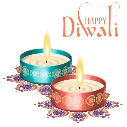🪔 Стикер «Happy Diwali» для Telegram