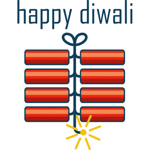🪔 Стикер «Happy Diwali» для Telegram
