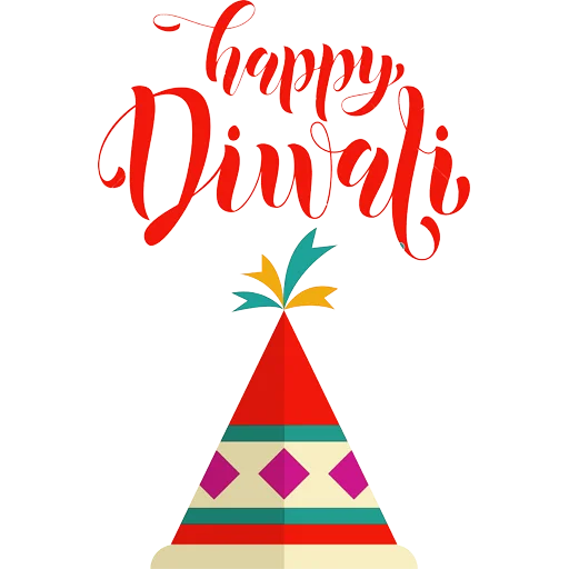 🪔 Стикер «Happy Diwali» для Telegram