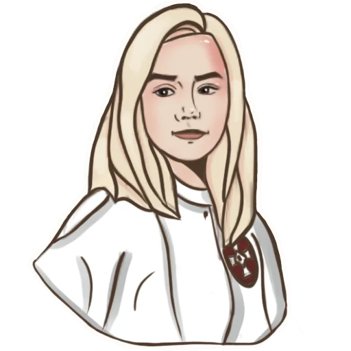 Стикерпак KKK Girl для Telegram