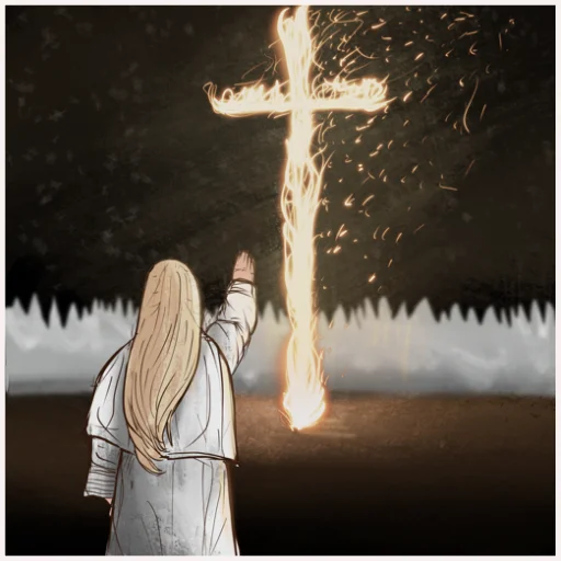 🔥 Стикер «KKK Girl» для Telegram