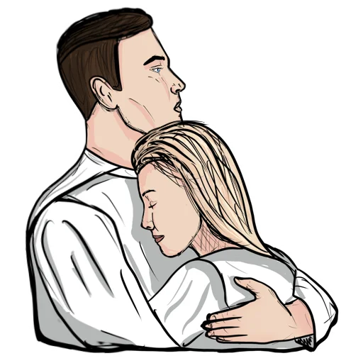 👫 Стикер «KKK Girl» для Telegram
