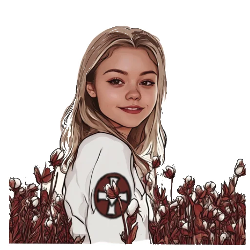 🥰 Стикер «KKK Girl» для Telegram