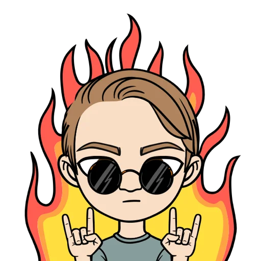 🤘 Стикер «Dixojyq» для Telegram