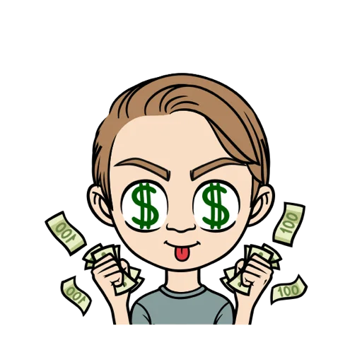 🤑 Стикер «Dixojyq» для Telegram