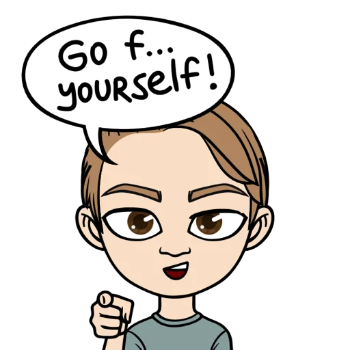 🫵 Стикер «Dixojyq» для Telegram