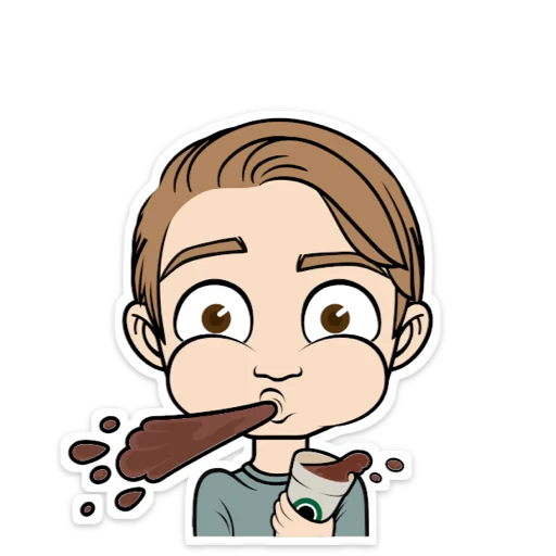 😴 Стикер «Dixojyq» для Telegram