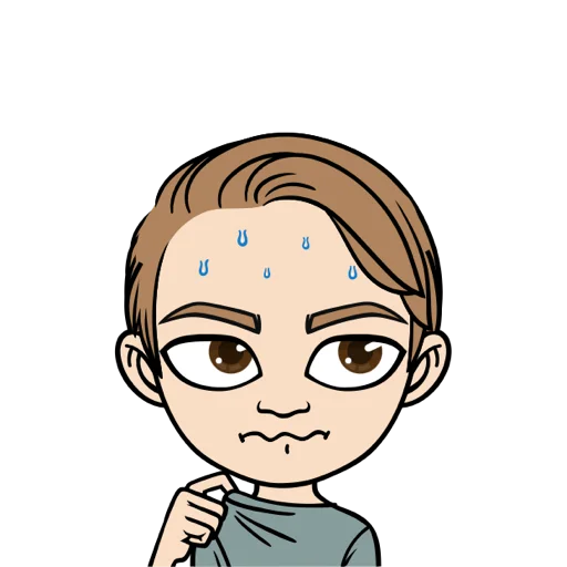 😰 Стикер «Dixojyq» для Telegram