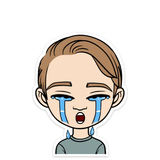 😢 Стикер «Dixojyq» для Telegram