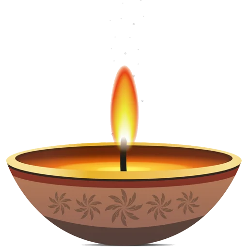 🕯 Стикер «Diya Candle» для Telegram