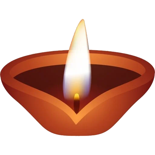 🪔 Стикер «Diya Candle» для Telegram
