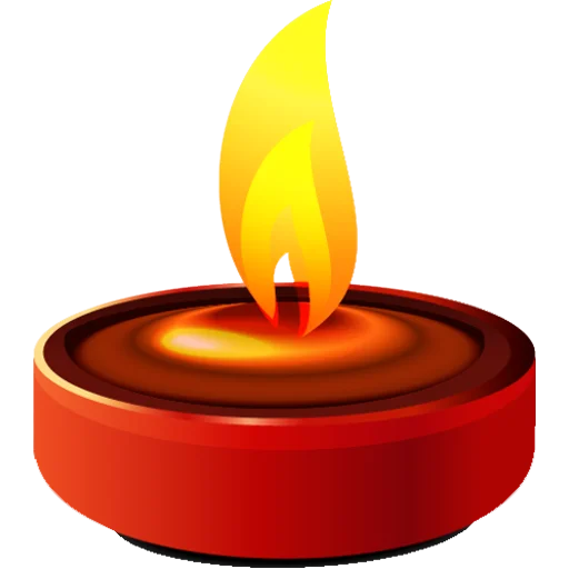 🕯 Стикер «Diya Candle» для Telegram
