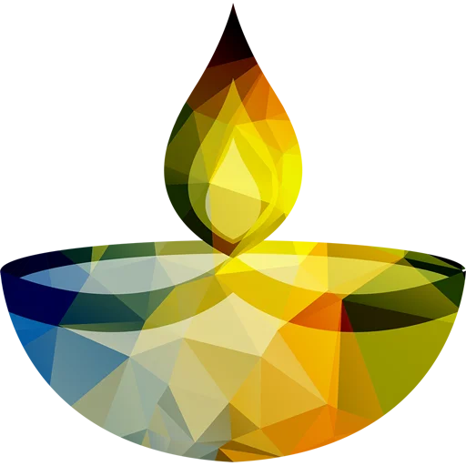 🪔 Стикер «Diya Candle» для Telegram
