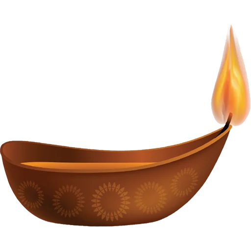 🪔 Стикер «Diya Candle» для Telegram