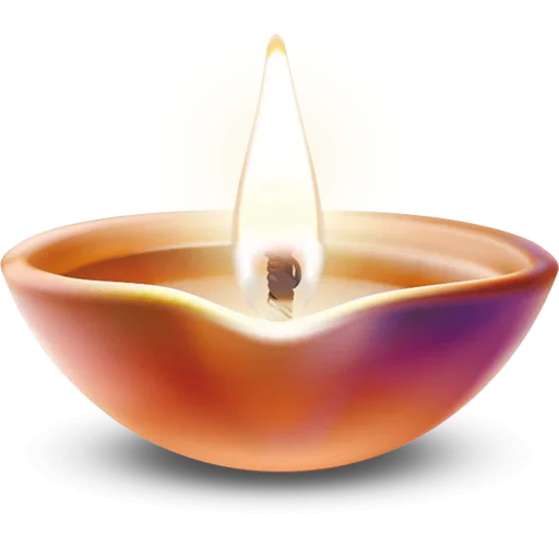 🪔 Стикер «Diya Candle» для Telegram