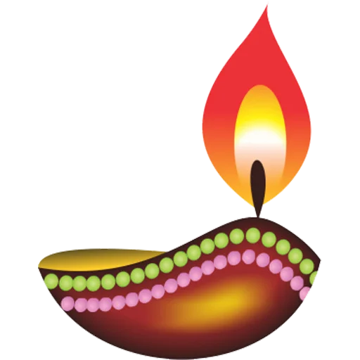 🪔 Стикер «Diya Candle» для Telegram